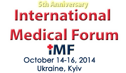 international medical forum ukraine will be held in Oct 2014