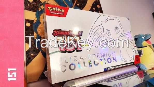 High-Quality Original Pokemon Scarlet and Violet 151 Ultra-Premium Collection