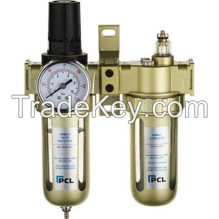 Industrial Pneumatic Air Filter Regulator 1/2in 10bar