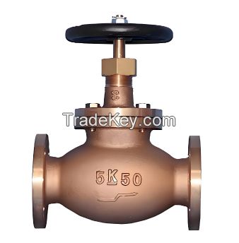 Japanese Standard (JIS) Aluminum Nickel Bronze Globe Valve