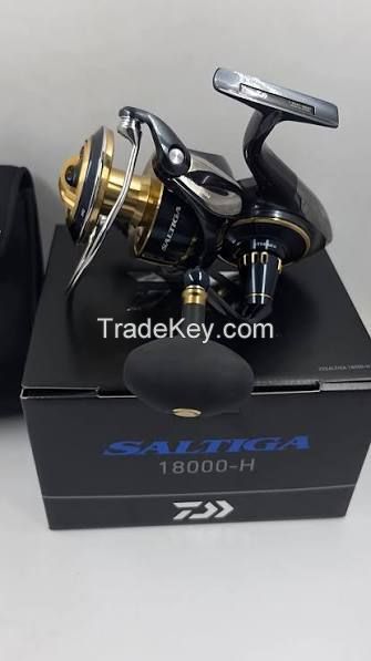Trendy High-Quality Original New Daiwa 25 SALTIGA 18000-H Spinning Reel