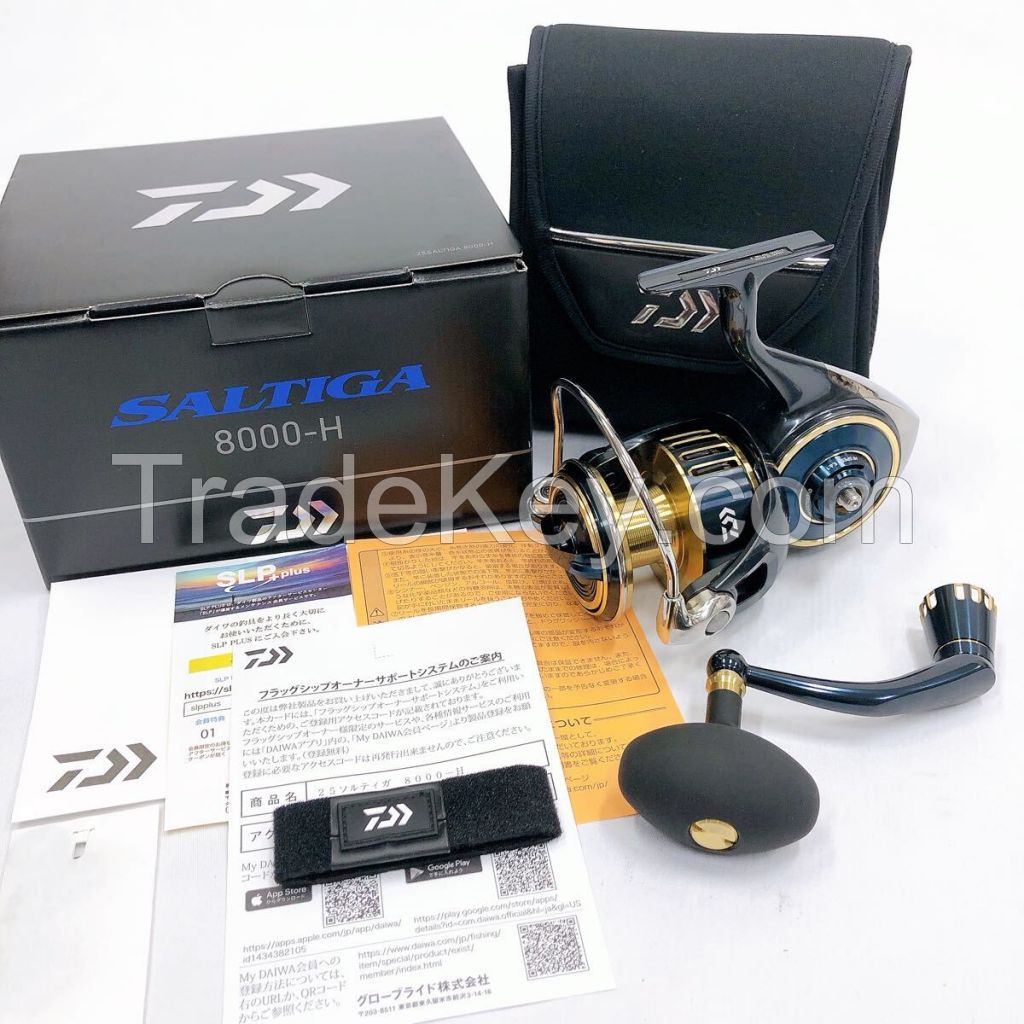 Trendy Factory Original New Daiwa 25 SALTIGA 10000-H / 10000-P Spinning Reel