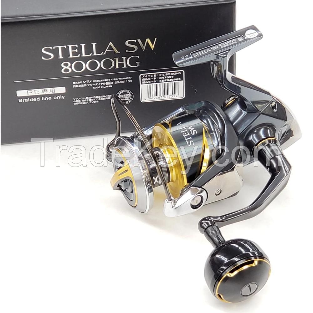 Trendy High-Quality Original Shimano 25 STELLA SW 8000HG Spinning Reel
