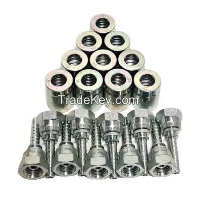 Hydraulic Hose Crimp Ferrule 1/4in Industrial Grade