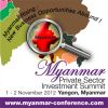 Myanmar Private Sector Investment Summit