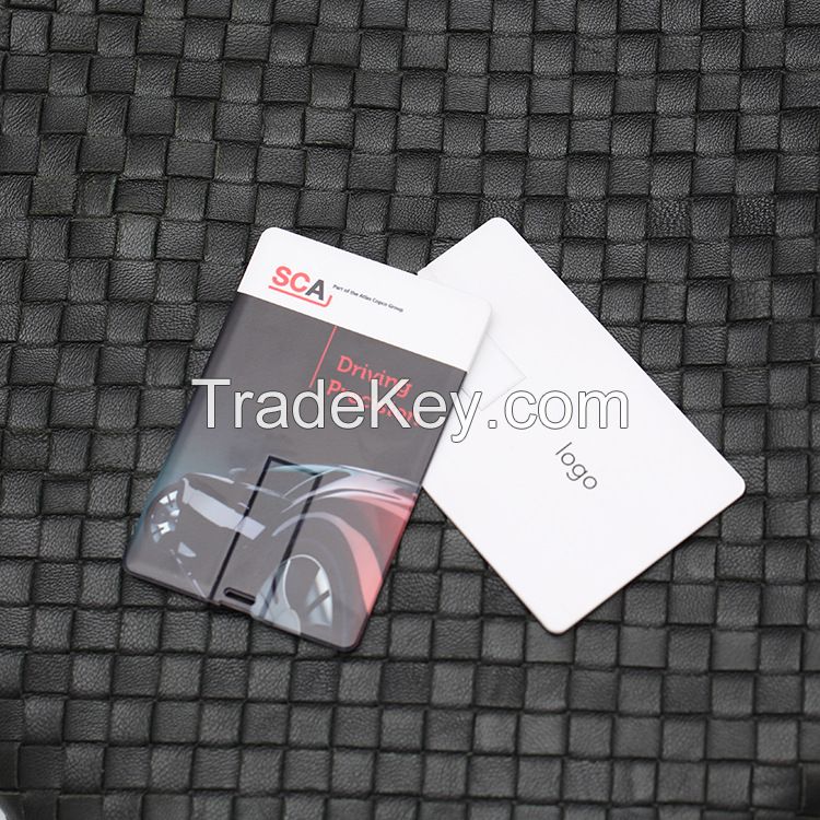 USB Flash drive credit card full color logo printing