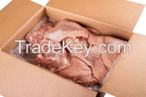 Frozen Halal Turkey Thigh Meat bone in, skin on