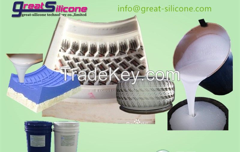 sell GS-C20 tin cure tyre mold making liquid silicone rubber