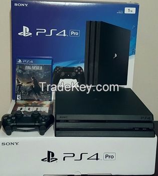 Wholesale For Play station 4 PRO/Slim PS4 1TB Console, 10 GAMES & 2 Controllers-Freeshipping-Original-New