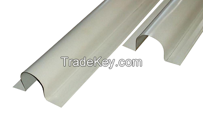 Semicircular metal duct