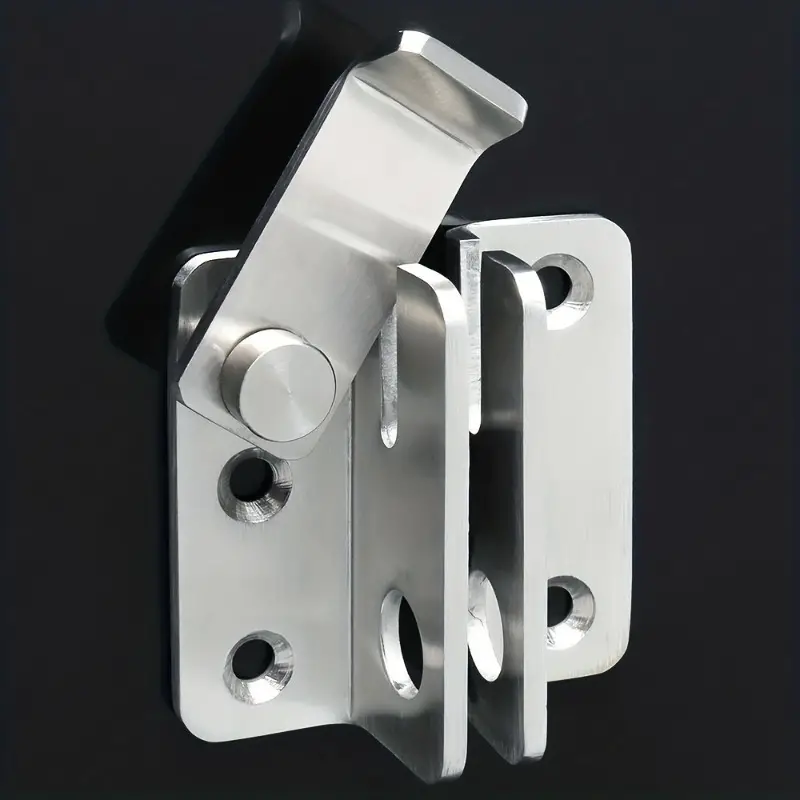 Stainless steel thickened Door latch for bedroom door cupboard cabinet door (Left open/ Right open)