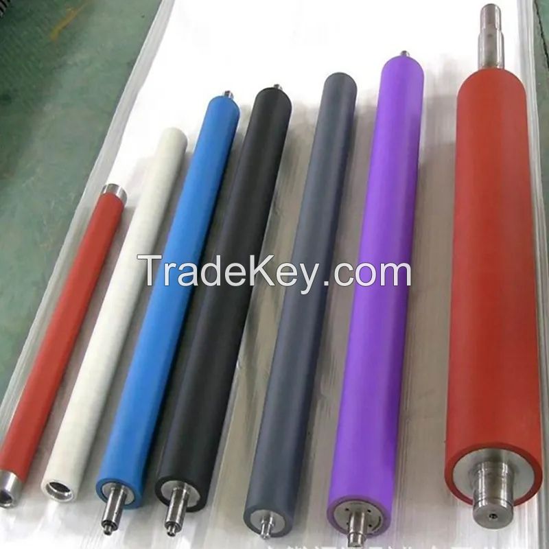 Customizable Silicone Rubber Roller for Dusting Printing Laminating Machine