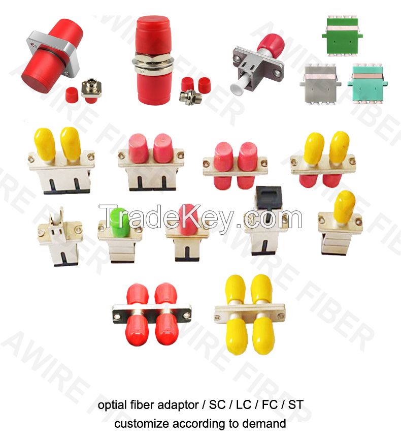 Awire Optical Fiber adapter coupler and fast connector, attenuator, fiber coupler, WFA870003 SC/UPC for FTTH