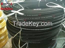 INDUSTRIAL HYDRAULIC HOSE WITH HYDRAULIC FITTINGS