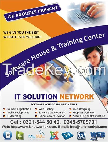 Web Design, Web Development, Software Development, Graphics Designing