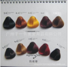 Hair Dye Color Chart, Hair Swatch