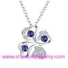 Sell Silver Plated Zircon Costume Fashion Jewelry Ladies Necklaces