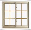 Customized aluminium alloy sliding windows for construction