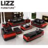 Modern Miami Furniture Leisure Sectional Leather Sofa