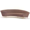 Made in Italy curved sofa