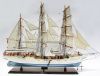 WOODEN MODEL BOAT STATSRAAD LEHMKUHL HIGH QUALITY MADE IN VIETNAM