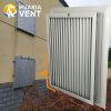 IP43-IP65 selection dust filter louver for air cooling of generator house