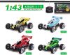 Sell 1:43Scale 4CH Radio Control Kart Racing Car-4CH RC Racing Car