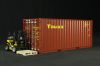 20 GP Container Simulation Model Door Can Open