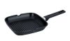 Aluminum Die-cast Grill Pan with Bakelite Handle and 24cm Diamete