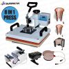 8 in 1 heat press machine sublimation heat transfer machine