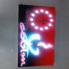 Black Custom Rectangle LED Plexiglass/Acrylic Light Box