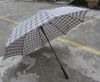 2012 new style Super-fashion 30" golf umbrella with Checked fabric