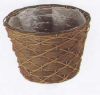 Sell rattan flowerpot, rattant planters, rattan craft, rattan weaving