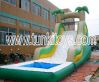 Sell water slide comb castle inflatable