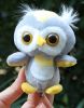 Sell plush promotion owl keychain