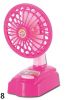 Mini B/O Plastic Fan Toys