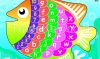 Puzzle Sticker Alphabet Numeric Fish