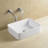 ovs best selling square art ceramic lavabo