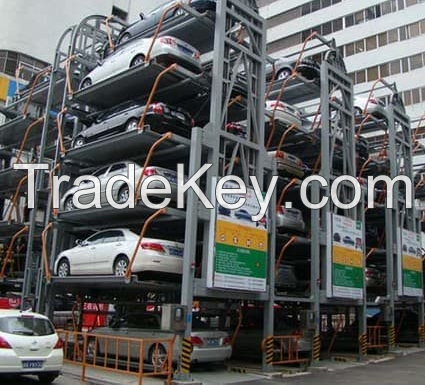 vertical circular car parking system