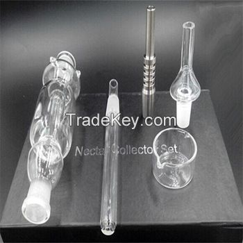 5 parts quartz nectar collector kits with gift boxes for smoking