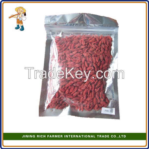 China Rich Farmer Hot Sale New Crop Dried Goji berry