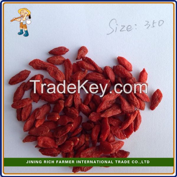 China Rich Farmer Hot Sale New Crop Dried Goji berry