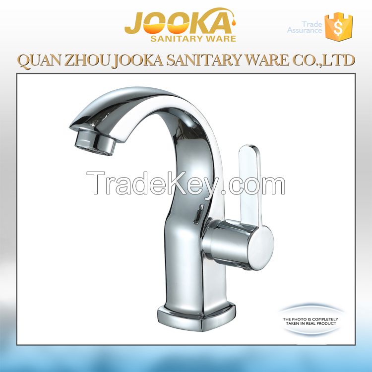 2016 hot sell decked mounted cold water wash basin tap