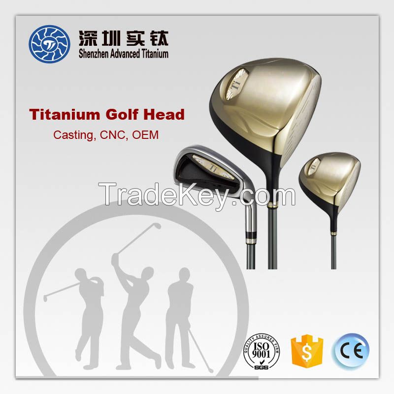 Titanium golf club head casting factory