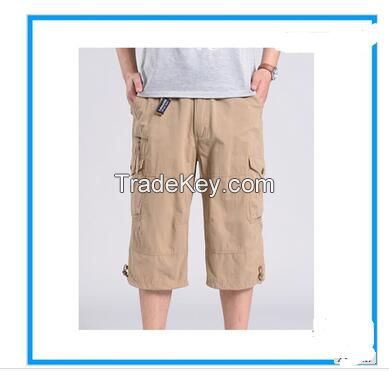 2015 Cotton algodon men three-quarter shorts