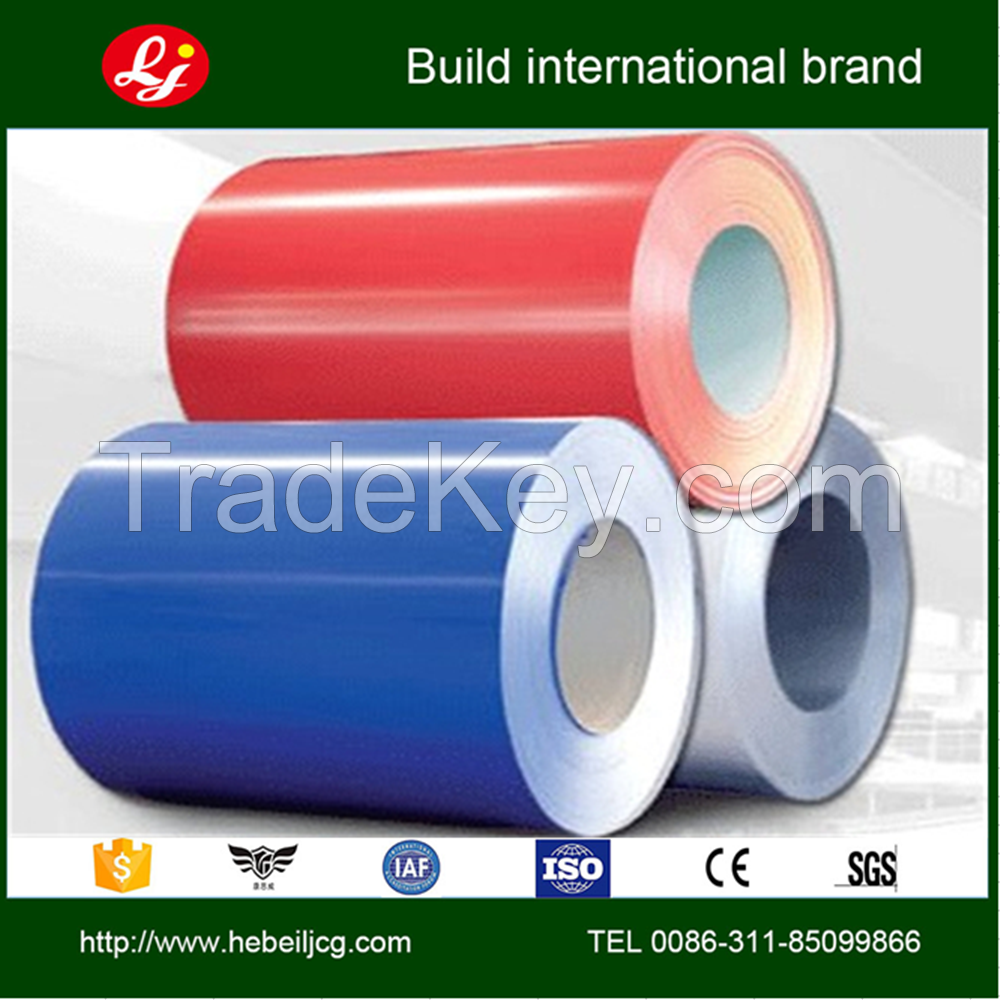   PPGI, Prepainted Galvanized Steel Coil, color coated steel coil with factory price 