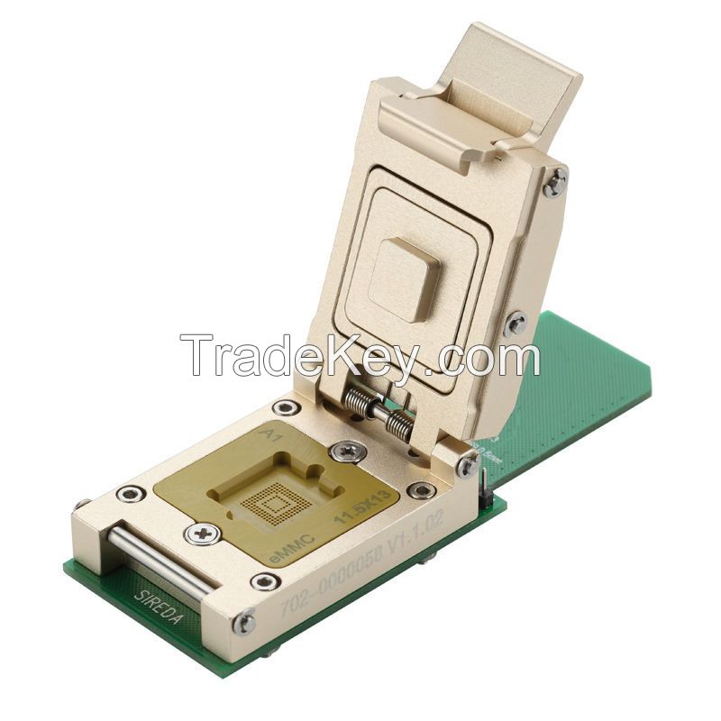 BGA153(eMMC) Socket SD Solution_11.5X13mm Premium ic tester test socket date reader recovery eMCP Socket, eMCP adapter