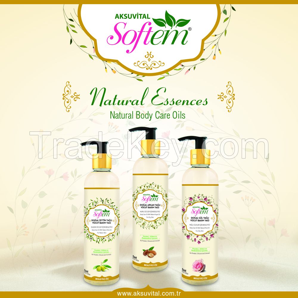Natural Rose Oil Face and Body Lotion Herbal Cosmetics