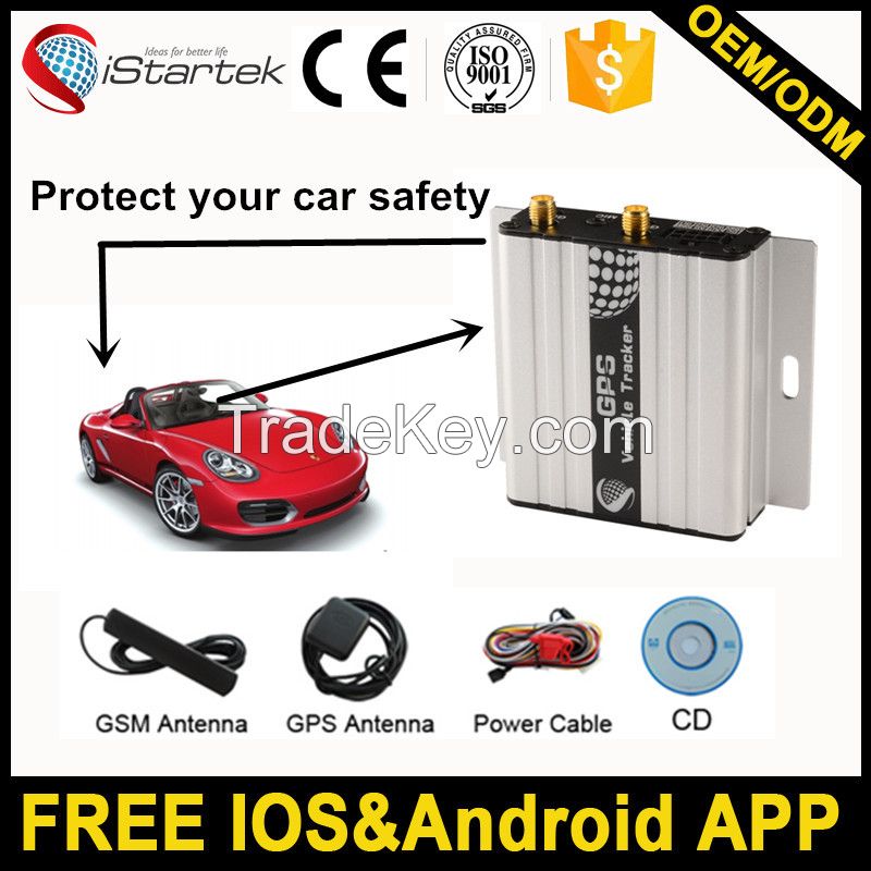 Istartek car vehicle gps tracker for vehicle tracking and fleet managment