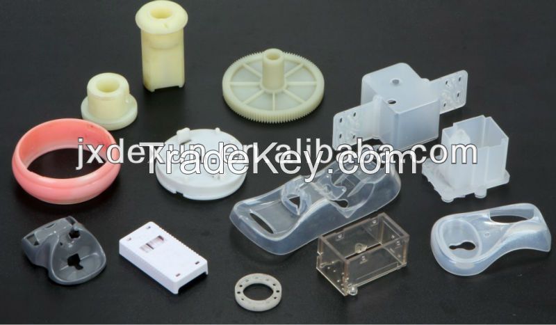 Customized plastic machinery parts housing